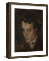 Jorgen Sorensen, 1885 (Oil on Canvas)-Edvard Munch-Framed Giclee Print