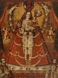 The Virgin of Pomata with a Rosary. Virgen De Pomata Con Rosario, 18th Century-Jose Agustin Arrieta-Giclee Print