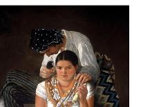 The Gipsy Boy and Girl, Private Collection, (C19th)-José Agustín Arrieta-Giclee Print