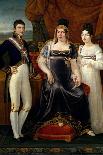 José Aparicio e Inglada / 'The Queen of Etruria and her Two Children', ca. 1815, Spanish School...-JOSE APARICIO-Stretched Canvas