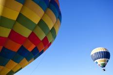 A Pair of Hot Balloons in the Air.-Jose AS Reyes-Photographic Print