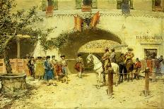 The Procession-Jose Benlliure Y Gil-Framed Giclee Print