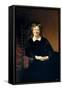 José Casado del Alisal / 'Portrait of a French Lady', 1864, Spanish School, Oil on canvas, 130,5...-Jose Casado del Alisal-Framed Stretched Canvas