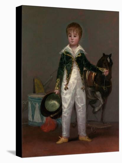 José Costa y Bonells (died 1870), Called Pepito, c.1810-Francisco de Goya-Stretched Canvas