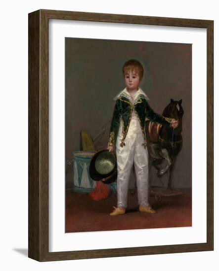 José Costa y Bonells (died 1870), Called Pepito, c.1810-Francisco de Goya-Framed Giclee Print