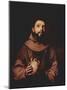 José de Ribera (St. Francis of Assisi) Art Poster Print-null-Mounted Poster