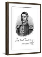 Jose De San Martin, 19th Century Argentine General and Independence Leader-null-Framed Giclee Print