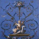 Allegory of the Fame, Ca. 1775-Jose Del castillo-Framed Stretched Canvas