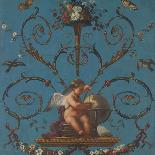José del Castillo / 'Allegory of Astronomy'. Ca. 1775. Oil on canvas.-JOSE DEL CASTILLO-Framed Poster