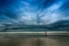 The Storm Surfer-José Eduardo F.-Stretched Canvas