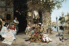 A Fiesta on a Sevillan Terrace, 1891-Jose Gallegos Y Arnosa-Giclee Print