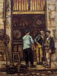 The tavern of Santander (Spain) 1944-1945-Jose Gutierrez Solana-Giclee Print