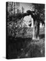 Jose Limon Dancing in Apple Orchard at His Home-Gjon Mili-Stretched Canvas