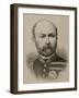 Jose Lopez Dominguez (1829-1911). Spanish Military and Political. by Badillo. La Ilustracion Espano-null-Framed Giclee Print