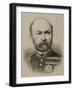 Jose Lopez Dominguez (1829-1911). Spanish Military and Political. by Badillo. La Ilustracion Espano-null-Framed Giclee Print