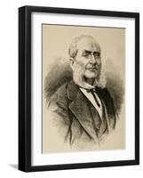 Jose Manjarres Y De Bofarull (1816-1880). Spanish Lawyer and Archaeologist.-Arturo Carretero y Sánchez-Framed Giclee Print