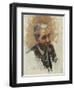 Jose Maria De Heredia (1842-1905) 1895 (Oil on Canvas)-Paul Chabas-Framed Giclee Print