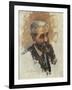 Jose Maria De Heredia (1842-1905) 1895 (Oil on Canvas)-Paul Chabas-Framed Giclee Print