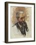 Jose Maria De Heredia (1842-1905) 1895 (Oil on Canvas)-Paul Chabas-Framed Giclee Print