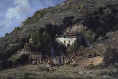 View of Mexico in 1905 from the Hill of Guadalupe, 1905-Jose Maria Velasco-Giclee Print