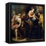 José Moreno / 'Flight into Egypt', ca. 1670, Spanish School, Canvas, 209 cm x 250 cm, P02872.-Jose Moreno-Framed Stretched Canvas