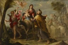 José Moreno / 'Flight into Egypt', ca. 1670, Spanish School, Canvas, 209 cm x 250 cm, P02872.-Jose Moreno-Poster