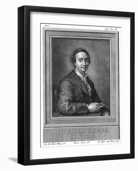 Jose Nicolas De Azara (1731-180), Spanish Diplomat and Patron of Art and Literature, 1784-null-Framed Giclee Print