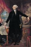 Portrait of George Washington (1732-99) 1796-Jose Perovani-Framed Stretched Canvas