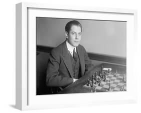 José Raúl Capablanca Y Graupera, 1915-null-Framed Premium Photographic Print