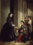 The Charity, 1857-Jose Roldan-Framed Giclee Print