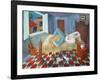 Jose's Dream, 1990-Lucy Raverat-Framed Giclee Print