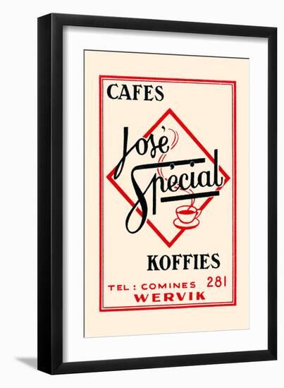 Jose Special Koffies-null-Framed Art Print