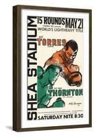 Jose Torres Vs. "Irish" Wayne Thornton-LeRoy Neiman-Framed Premium Edition