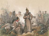 A Scene from the War of Independence in Hungary on 1849-Josef Anton Strassgschwandtner-Framed Giclee Print