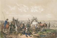 A Scene from the War of Independence in Hungary on 1849-Josef Anton Strassgschwandtner-Framed Giclee Print