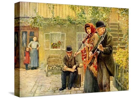 Stretched Canvas Print, , large