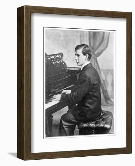 Josef Hofmann Polish Musician-null-Framed Photographic Print