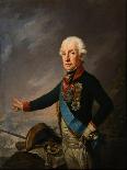 Portrait of Field Marshal Generalissimo Prince Alexander Suvorov, 1799-Josef Kreuzinger-Framed Stretched Canvas