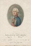 Portrait of Field Marshal Generalissimo Prince Alexander Suvorov, 1799-Josef Kreuzinger-Framed Stretched Canvas