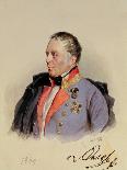 Portrait of Archduke John of Austria (1782-1859) (Watercolour on Paper)-Josef Nikolaus Kriehuber-Giclee Print