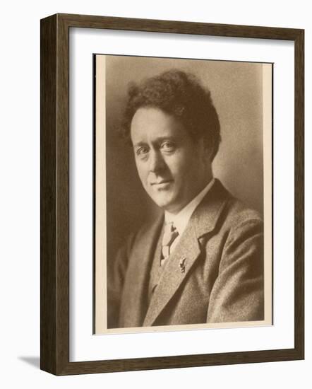 Josef Willem Mengelberg Dutch Conductor Pianist and Composer-null-Framed Photographic Print