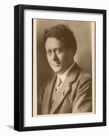 Josef Willem Mengelberg Dutch Conductor Pianist and Composer-null-Framed Photographic Print