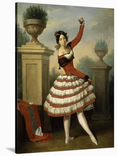 Josefa Vargas, 1840-Antonio Maria Esquivel-Stretched Canvas