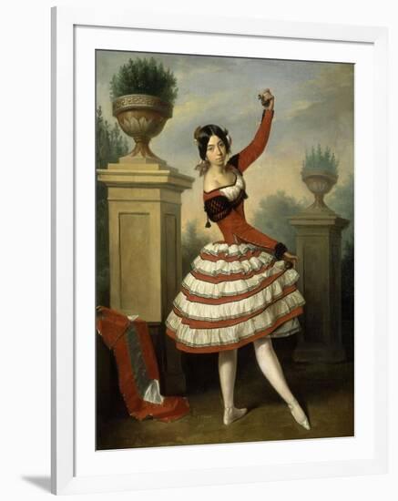 Josefa Vargas, 1840-Antonio Maria Esquivel-Framed Giclee Print