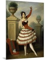 Josefa Vargas, 1840-Antonio Maria Esquivel-Mounted Giclee Print