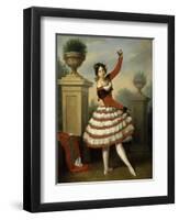 Josefa Vargas, 1840-Antonio Maria Esquivel-Framed Giclee Print