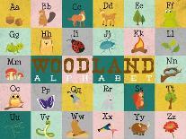 Woodland Alphabet (Horizontal)-Josefina-Art Print