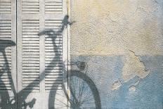 Old Moterbike Shadow-Josep Cisquella-Art Print