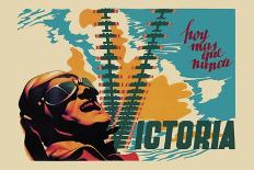 Victory-Josep Renau Montoro-Framed Art Print