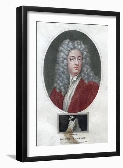 Joseph Addison, English Politician and Writer, 1796-J Chapman-Framed Giclee Print